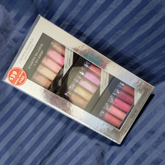 Tarte Crown Jewels Lipgloss Set - Set 15 Mini Lip - Picture 3 of 4